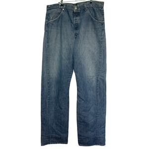 Levi’s Vintage 90s Straight Leg Medium Wash Cotton Tencel Button FlyJeans 36x36